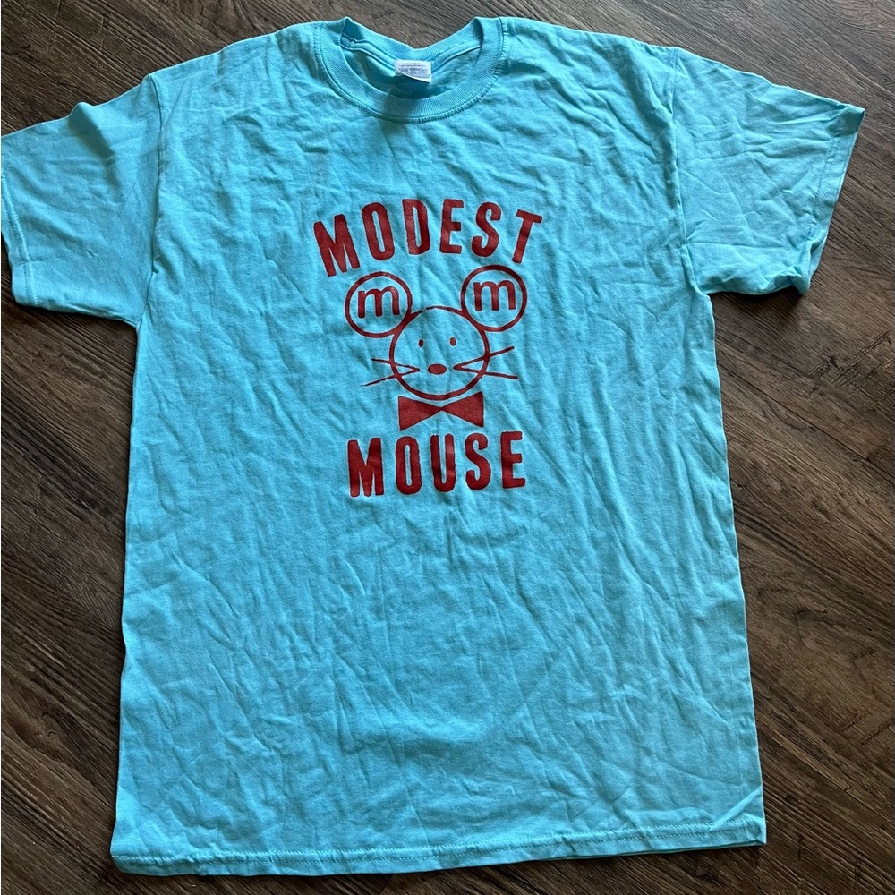 Modest Mouse Men's Blue T-Shirt medium new